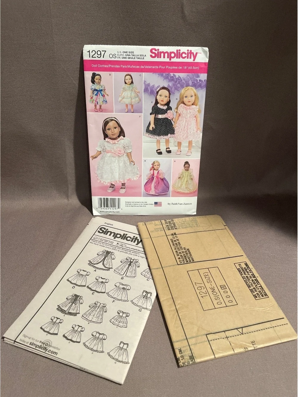 Simplicity 1297 sewing